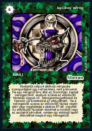 Kiadás: Alappakli, 3. kiadás, Alappakli, 4. kiadás, Hőskorszak, Védnök 2025
Gyakoriság: ritka